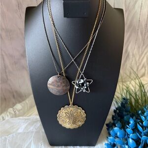 Elegant Multi-Layered Necklace Set